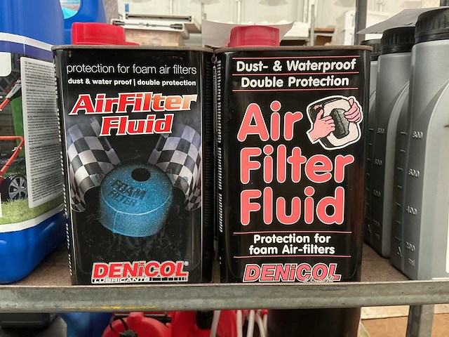 Denicol,inhoud 1 liter bescherming voor schuimrubber luchtfilters (8x) - afbeelding 1 van  1