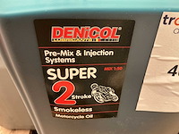 Denicol,inhoud 10 liter 2 takt mix motorolie (2x) - afbeelding 2 van  2