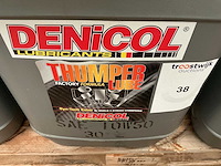 Denicol,inhoud 30 liter sae 10w50 synthetische 4 takt motorolie - afbeelding 2 van  2