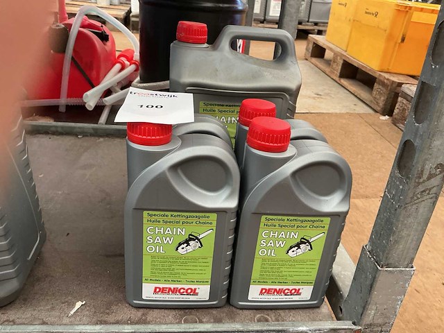 Denicol,inhoud 9 liter motor kettingzaag olie - afbeelding 1 van  1
