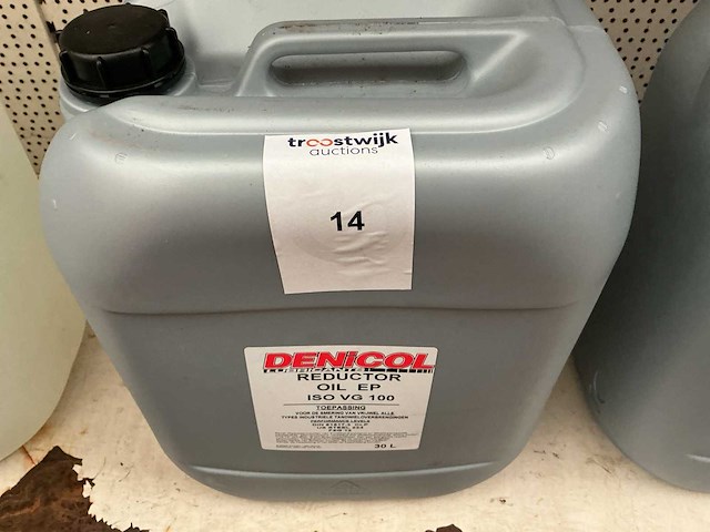 Denicol,reductor ep iso vg 100 tandwielolie,inhoud 30 liter - afbeelding 2 van  2