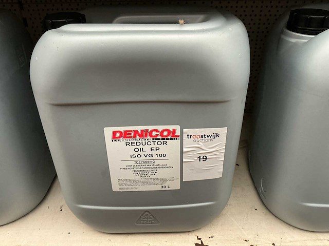 Denicol,reductor ep iso vg 100 tandwielolie,inhoud 30 liter - afbeelding 1 van  2