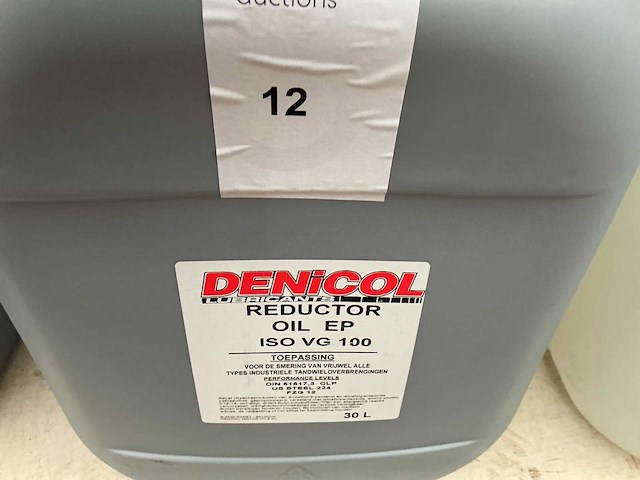 Denicol,reductor ep iso vg 100 tandwielolie,inhoud 30 liter - afbeelding 1 van  1