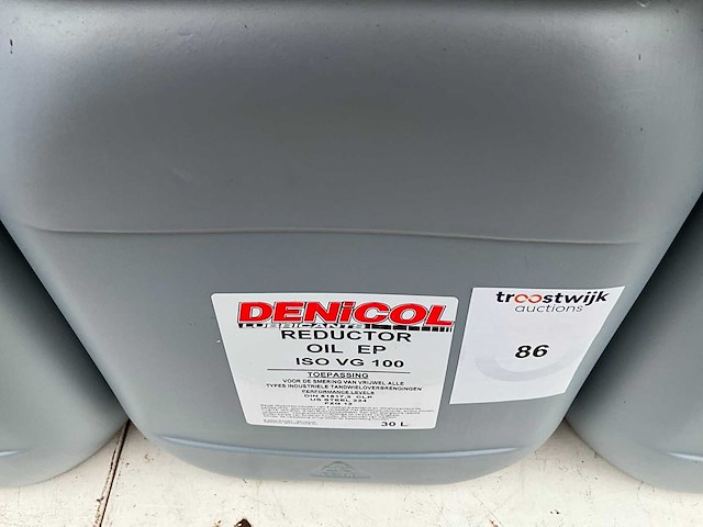 Denicol,reductor ep iso vg 100 tandwielolie,inhoud 30 liter - afbeelding 1 van  2