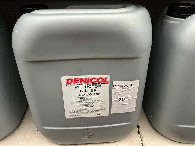 Denicol,reductor ep iso vg 100 tandwielolie,inhoud 30 liter - afbeelding 1 van  2