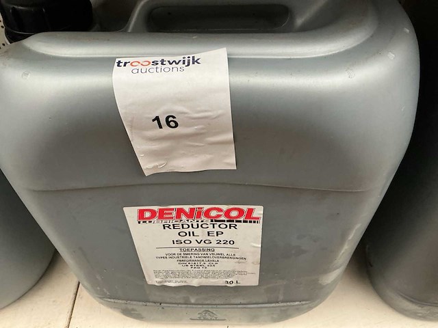 Denicol,reductor ep iso vg 220 tandwielolie,inhoud 30 liter - afbeelding 1 van  2