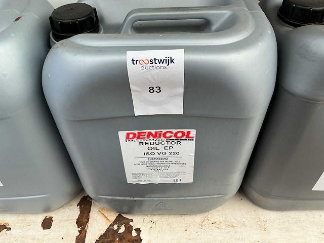 Denicol,reductor ep iso vg 220 tandwielolie,inhoud 30 liter - afbeelding 1 van  2