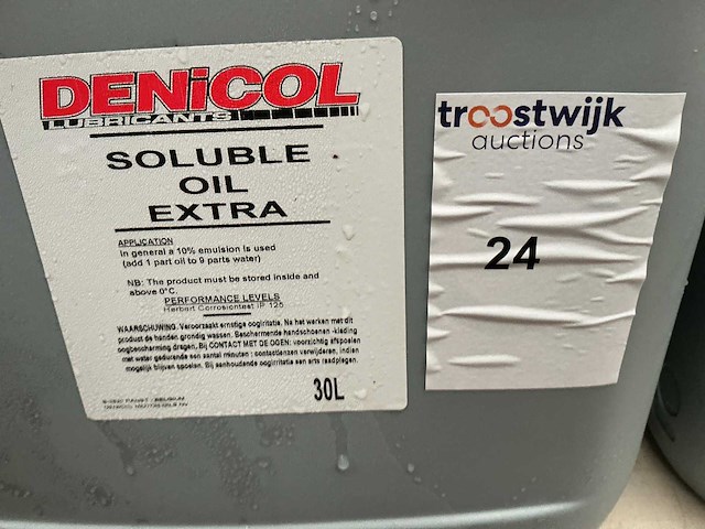Denicol,soluble olie extra,inhoud 30 liter - afbeelding 2 van  2