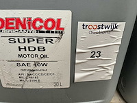 Denicol,super hdb motorolie sae 10 vv,inhoud 30 liter - afbeelding 1 van  2