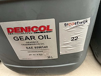 Denicol,transmissie olie,sae 85w140,inhoud 30 liter - afbeelding 2 van  2