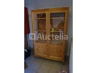 Dennenhouten vitrinekast - afbeelding 3 van  5