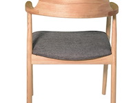 Dennis grey armstoel - afbeelding 4 van  5