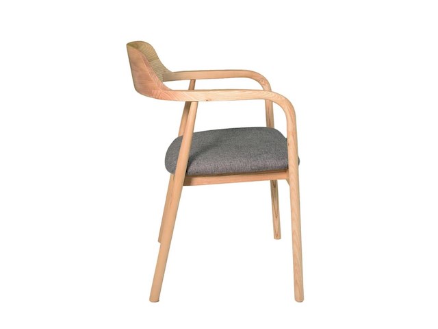 Dennis grey armstoel - afbeelding 2 van  5