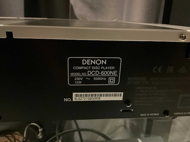 Denon dcd-600ne cd-speler - afbeelding 3 van  3