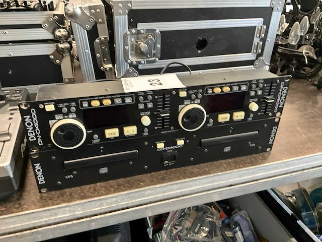 Denon dn-d4000 dubbel cd player - afbeelding 1 van  3