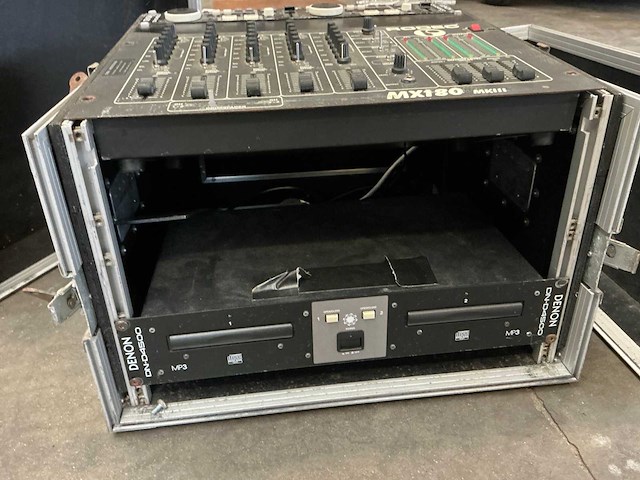 Denon dn-d4500 + rodec mx180 mk3 + flightcase - afbeelding 2 van  10