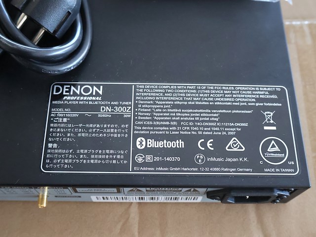 Denon media player - afbeelding 7 van  7