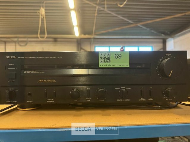 Denon stereo amplifier pma-720 - afbeelding 2 van  4