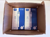 Depa - vork papier 18 cm - bestek (40000x) - afbeelding 4 van  6