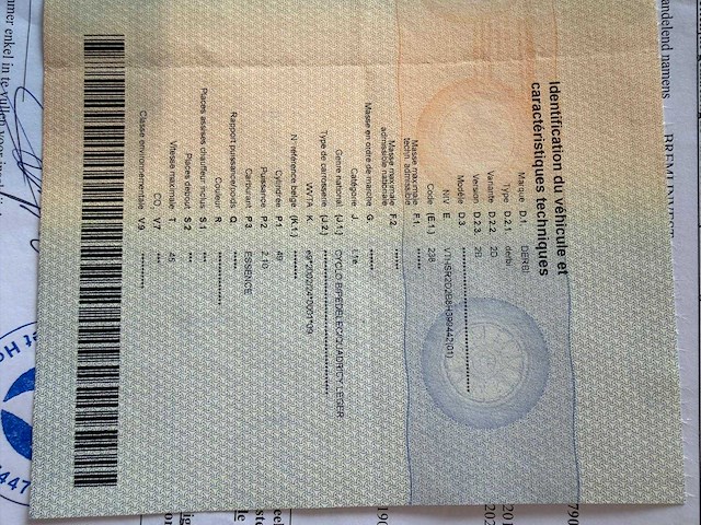 Derbi - senda - 2b - light mopeds & light motorised scooters - afbeelding 6 van  9