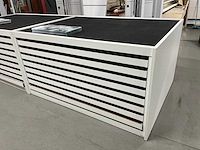 Dermul stalenkast / toonzaalmeubel