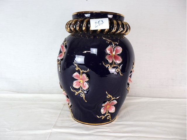 Deruta italy majolica pronkvaas - afbeelding 1 van  9