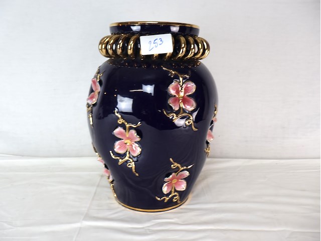 Deruta italy majolica pronkvaas - afbeelding 2 van  9