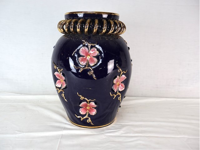Deruta italy majolica pronkvaas - afbeelding 4 van  9