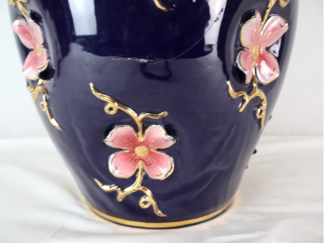 Deruta italy majolica pronkvaas - afbeelding 7 van  9
