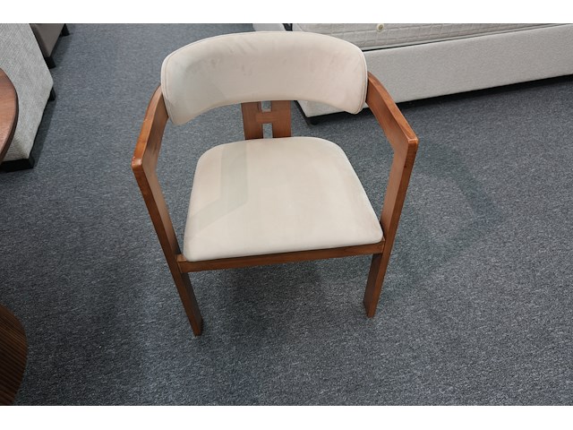 Design armstoel cognac pu-leder – set van 2 - afbeelding 2 van  9