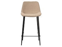Design barkruk beige chenille (4x) - afbeelding 4 van  6