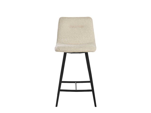 Design barkruk beige chenille (4x) - afbeelding 2 van  8