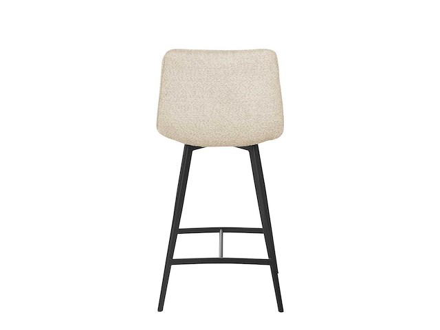 Design barkruk beige chenille (4x) - afbeelding 5 van  8