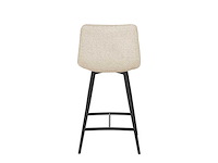 Design barkruk beige chenille (4x) - afbeelding 5 van  8