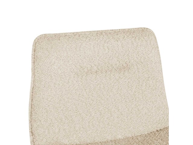 Design barkruk beige chenille (4x) - afbeelding 6 van  8