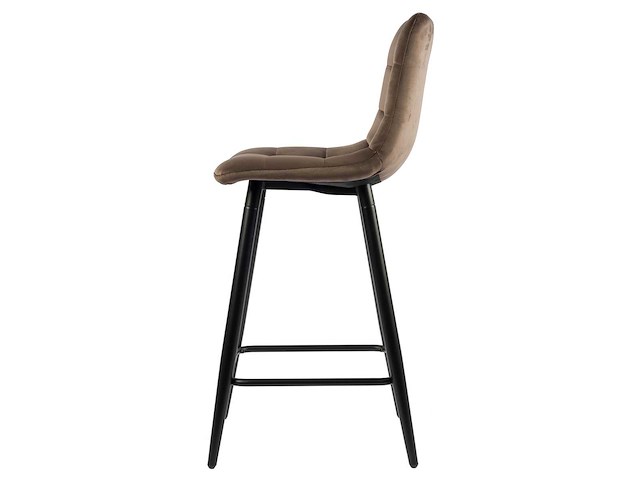 Design barkruk bruin velvet (4x) - afbeelding 2 van  4