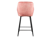 Design barkruk roos velvet (4x) - afbeelding 4 van  5