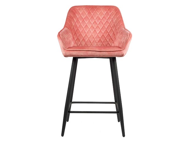 Design barkruk roos velvet (4x) - afbeelding 2 van  2