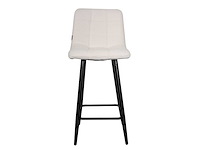Design barstoelen wit teddy (4x) - afbeelding 2 van  4