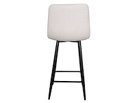Design barstoelen wit teddy (4x) - afbeelding 3 van  4