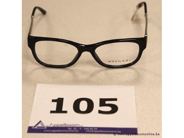 Design brilmontuur bulgari - afbeelding 1 van  3