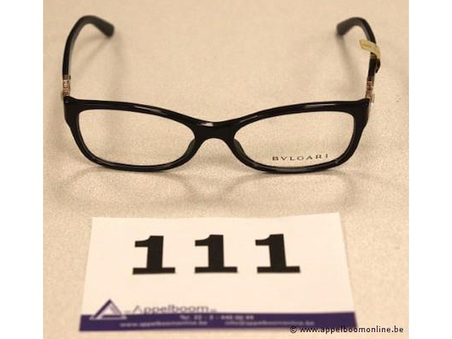 Design brilmontuur bulgari - afbeelding 1 van  3