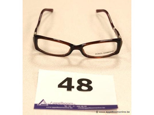 Design brilmontuur dolce & gabbana - afbeelding 1 van  3