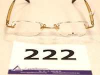 Design brilmontuur gold & wood - afbeelding 1 van  3