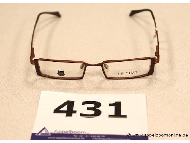 Design brilmontuur philippe geluck - afbeelding 1 van  3