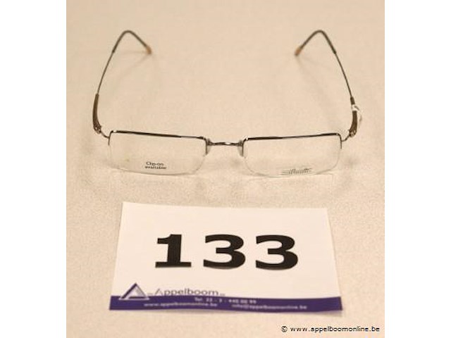 Design brilmontuur silhoutte - afbeelding 1 van  3