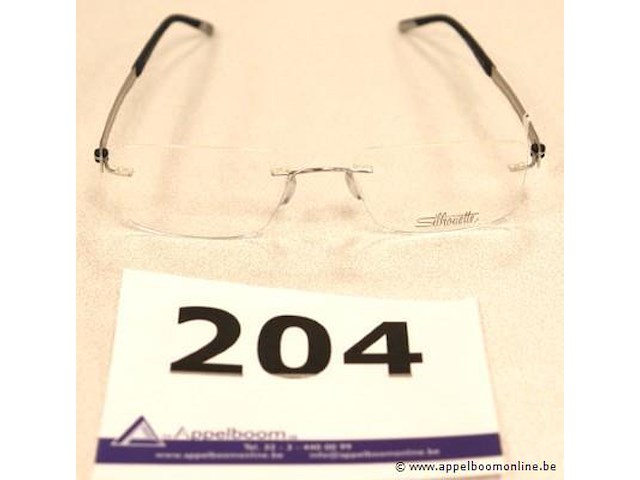 Design brilmontuur silhoutte - afbeelding 1 van  3