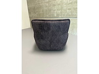 Design chair antraciet velvet (6x) - afbeelding 9 van  9