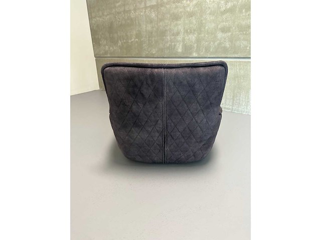 Design chair antraciet velvet (6x) - afbeelding 9 van  9