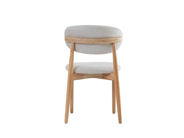 Design chair eikenhout naturel (6x) - afbeelding 5 van  5